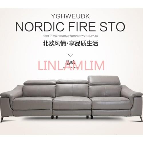 Living Room Sofa set 3 seater sofa recliner electrical couch genuine leather sectional sofas muebles de sala moveis para casa
