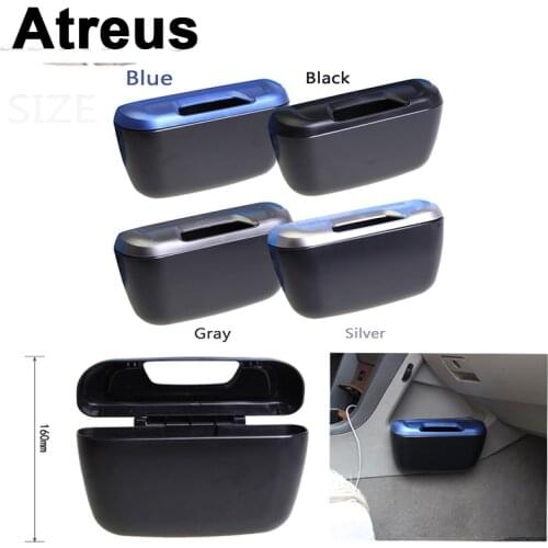 Atreus 1Pcs Car Trash Can Rubbish Side Door Storage Box For Lexus Honda Civic Opel astra h j Mazda 3 6 Kia Rio Ceed Volvo Lada