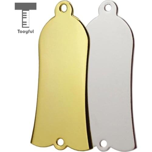 Tooyful 2 pieces/set Bell Shaped Truss Rod Cover with 4 Pieces Screws for Les Paul Electric Guitar Parts
