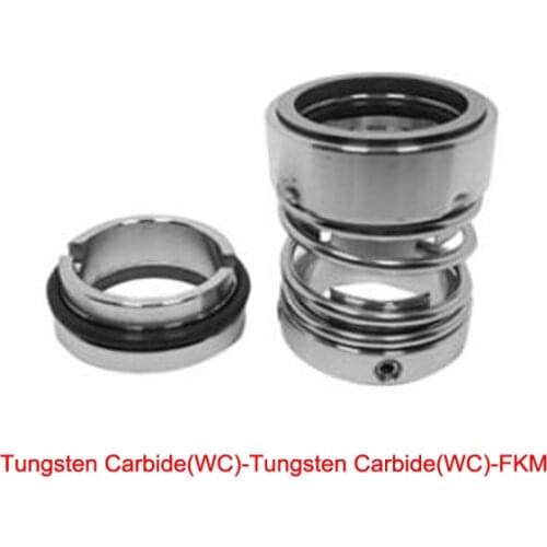 KS 112-50 112-55 112-60 112-65 112-70 112-75 Tungsten Carbide FKM Water Pump Single Coil Spring Bellows Shaft Mechanical Seal