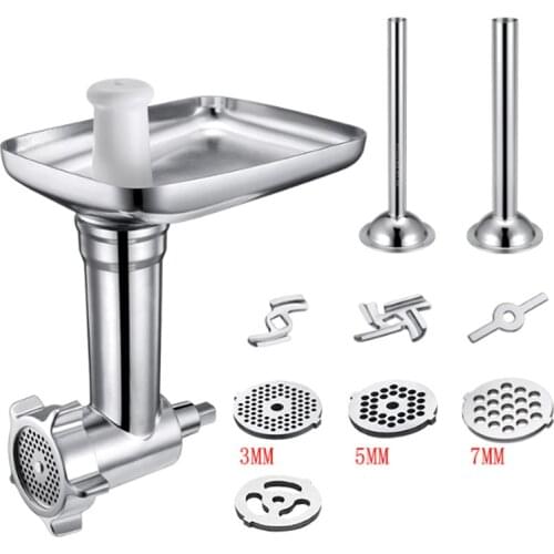 Kitchen Meat Grinders Attachment For Kitchen Aid Stand Mixer chopper Sausage Stuffer Kitchen Appliances Parts