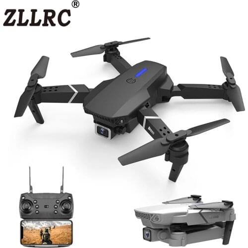 LSRC New RC Drone E525 WIFI FPV And Wide-angle High-definition 4K Dual Camera Height Keep Foldable Quadrotor Dron Gift Toy