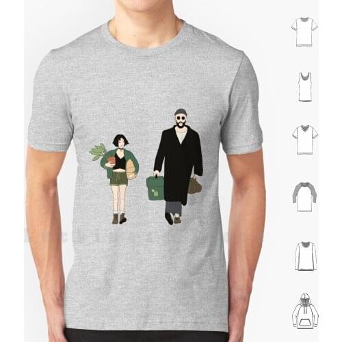 Leon : The Professional T Shirt 6xl Cotton Cool Tee Leon Cult Movie Drama Crime Natalie Portman Scene Trend Hipster Seller