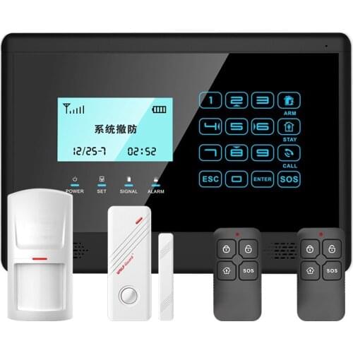Ihome hot salebeauty host android/IOS 2G 3G 4G gsm smoke alarm system433.92HZ