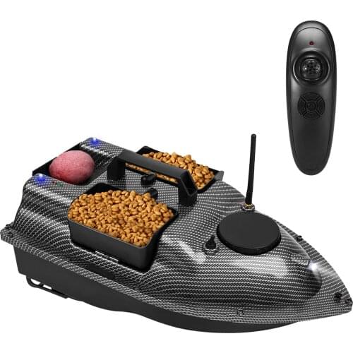 Bait Boat GPS Fishing Bait Boat with 3 Bait Containers Wireless Bait Boat with Automatic Return Function