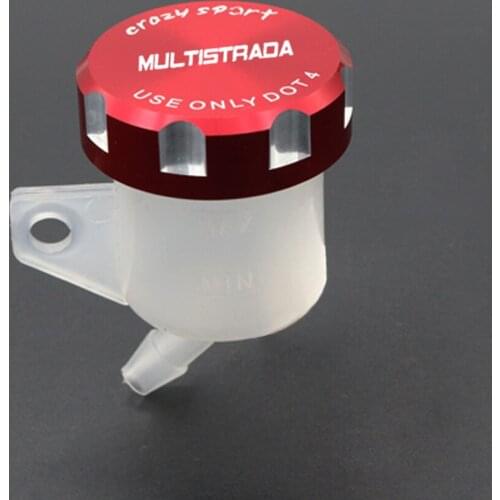 Motorcycle Lid TANK Brake Clutch Master Cylinder Fluid Reservoir Tank For Multistrada 1200/S 950 1260 Enduro