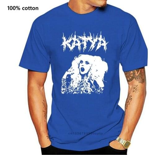 Katya Zamolodchikova Men Clothing T-Shirts Tees-3596A