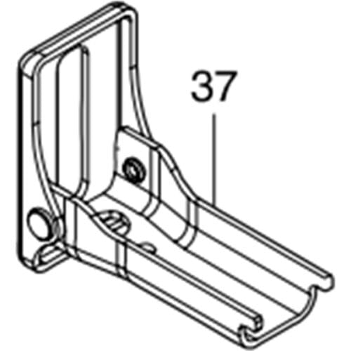 Saw blade guide plate for Makita DJR188 DJR188T 161795-1