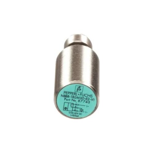 NBB8-18GM30-E2-V1 087743 PNP Barrelinductive Proximity Sensor,M18x1,8 mm Detection Range,10 to 30Vdc,IP67
