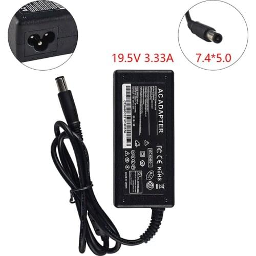 New 19.5V 3.33A 65W 7.4*5.0 AC Adapter Charger Power Supply Cord For HP Slimline Desktop 260-a113nl