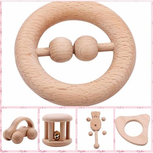 Kids Puzzle Toys Intellectual Children Montessori Toys Nursing Wooden Teether Rattles Baby Fun Interesting Toys