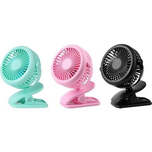 Mini USB Rechargeable Fan For Laptop Computer Table Cot Car Home Travel