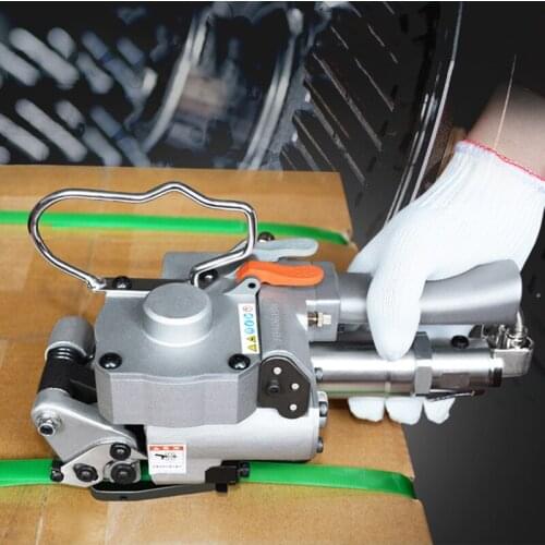 Pneumatic Baler Portable Free Buckle Hot Melt Strapping Machine Plastic Steel Belt Convenient Automatic PET Hot Melt Machine