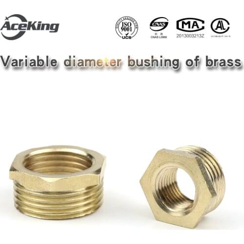 Full copper inner and Internal thread conversion External thread copper connector 1/8’,1/2’,1/4‘,3/4’ to 1 inch brass fittings
