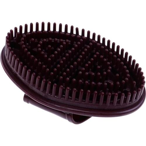 1PC Hand-Held Resin Body Brush Massager Cellulite Reduction Relieve Tense Muscles New Hand Massage Brush Hot