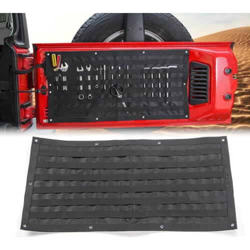 Storage Bag Organizers Cargo Saddlebag For Jeep Wrangler 4 Doors JK JL all years