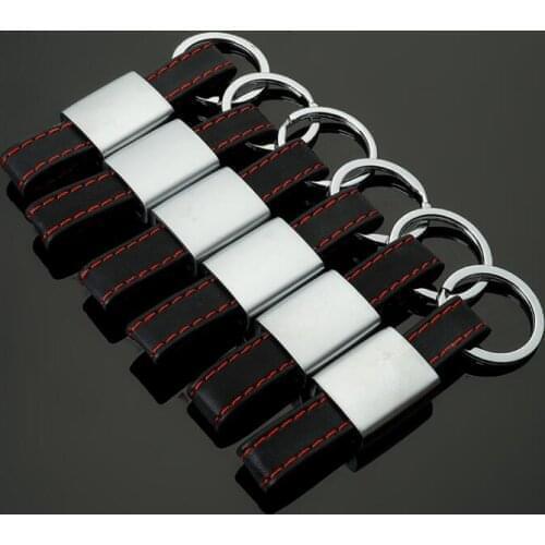 10pcs 3D Car styling Leather Belt Keyring Keychain Key Chain For bmw M POWER for Sline for Rline