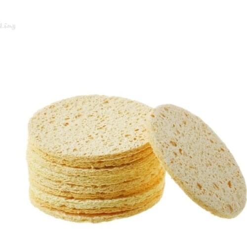 10pcs High Temperature Resistant Heatstable Solder Thick Sponge Soldering Welding Accessories Soldering Iron Cleaning