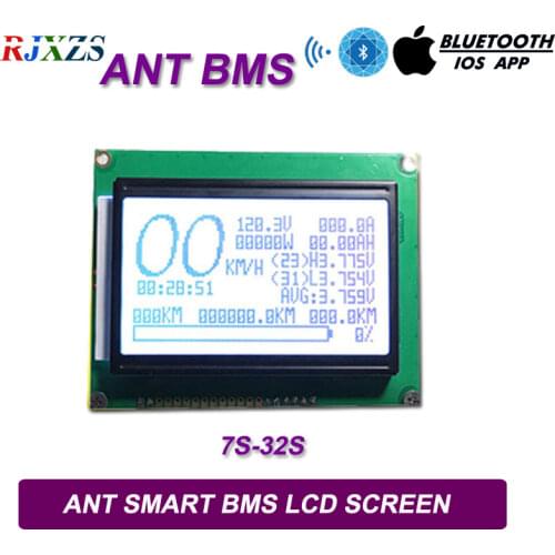 ANT BMS Smart LCD SCREEN FOR New DIY LiFePO4 LTO Lithium ion IOSAndroid Bluetooth APP Software