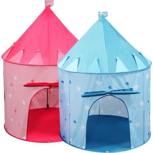 Play Tent for Kids, Indoor Up Playhouse Tent for Boys and Girls Folding Play House
