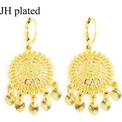 JHplated Women's Gold Earrings