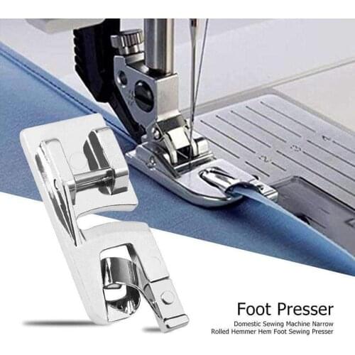 2pcs Sewing Machine Accessories Overlock Vertical Presser Feet Foot, Overcast, For Brother Janome Snap On Foot