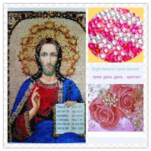 2019 new DIY crystal THE LEADER full Embroidery Icon diamond religion Pharaoh Rhinestones Cross Stitch Kits diamond embroidery