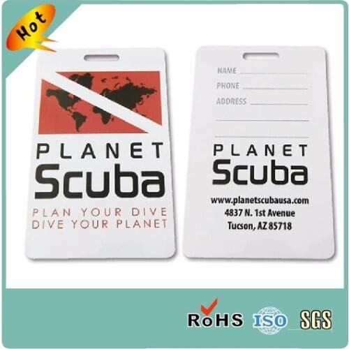 Wholesale high quality PVC Plastic Hole Punch PVC Card Business Cards