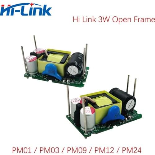 20pcs/lot Open Frame 3W 5V/3.3V/9V/12V/24V Shenzhen Hi-Link AC/DC step down power supply module