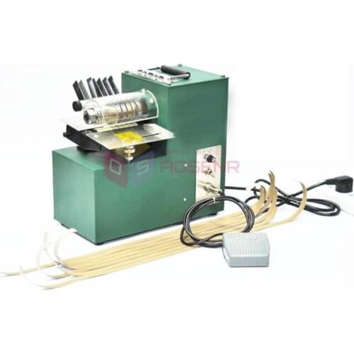 Leather Slitter Vegetable Tanned Leather Slicer Shoe Bags Cutter Leather Cutting Slitting Machine