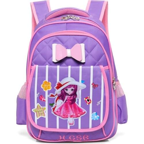 Kawaii Cartoon princess Backpack For Girls Children School Bags Women Shoulder Bags Student School Backpack Kids Bookbag