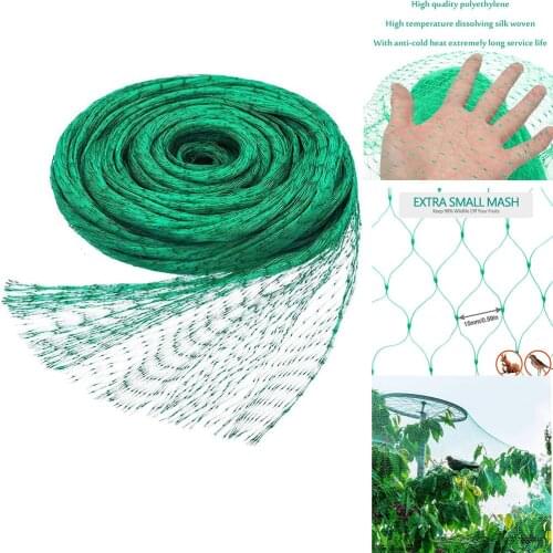 5/10m Anti Bird Catcher Netting Fishing Pond Net Crops Fruit Tree Vegetables Flower Garden Mesh Garden Protector Net Pest Traps
