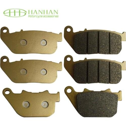 High quality Wholesale and retail Front Rear Brake Pads Fit XL50 50th Anniversary Sportster 07 XL Sportster Forty-Eight(1200c)10