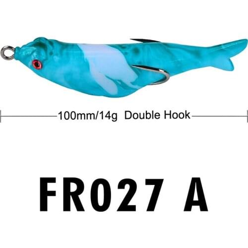 1Pcs Artificial Fishing Lure Soft Hollow Durable Bait 10cm 14g Portable Fishing Tackle For Snakeheaded Fish