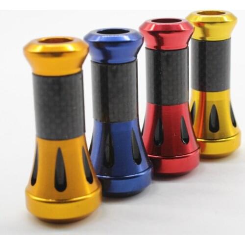 1pcs/pack reel rotation hand knob reel repair refit reassembly imported carbon metal rocker drum fishing sweel reel knob handle