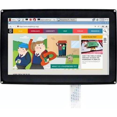 10.1inch raspberry pi 3 touch screen dispaly 10.1inch Capacitive Touch LCD (D) 1024x600
