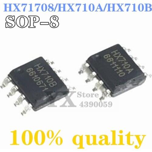 10 pçs/lote HX71708 HX710A HX710B SOP8