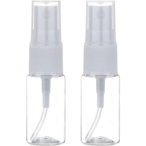 100pcs Fine Mist Spray Bottles with Sprayer Plastic Travel Atomizer for Perfume Moisturizer Cleaning Water Empty Refillable