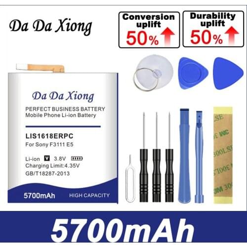 Da Da Xiong 5050mAh LIS1618ERPC Battery for Sony Xperia XA (F3111) E5 F3116 F3115 F3311 F3313 F3112