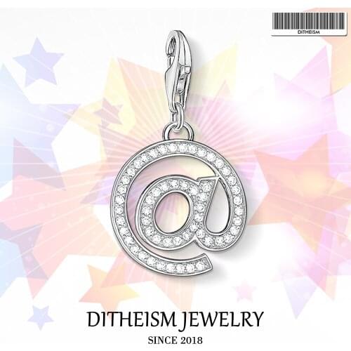 @ Email Charms Pendant,2018 Fashion Jewelry 925 Sterling Silver Trendy Gift For Women Men Boy Girls Fit Bracelet Necklace Bag