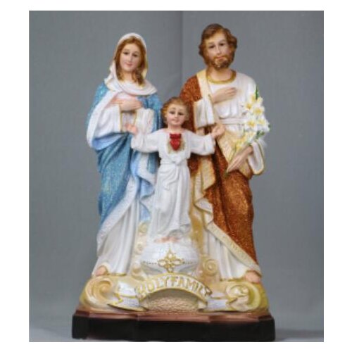 Blessed are the three statue of Jesus Mary Joseph Place the virgin culpture crafts statue crafts Creative resin decoration