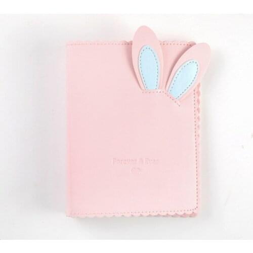 Los Fick 3 Inch Polaroid Photo Album Mini Instant Picture Case Storage For Fujifilm Instax Film 8 Cute Bunny Instax Album Book