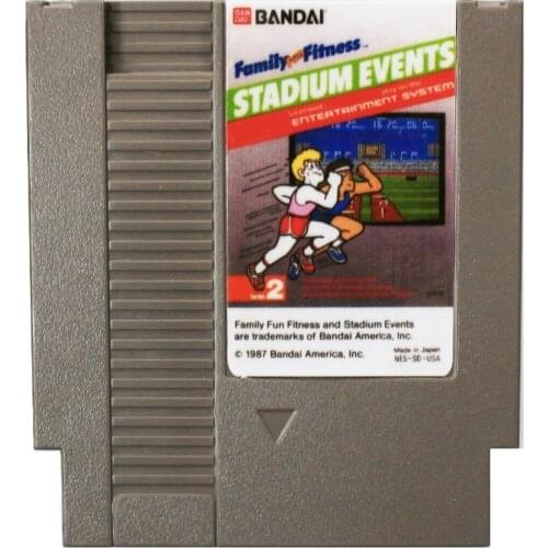 Hot Sale! 72 Pins cartridge 8 Bit Game Card Drop Shipping - Stadium Events