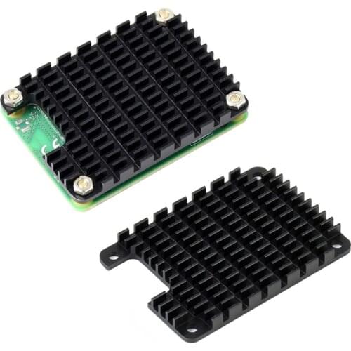 For CM4 Dedicated Heatsink Kit Aluminum Heat Sink Cooler for Raspberry Pi Compute Module 4 with Thermal Paste
