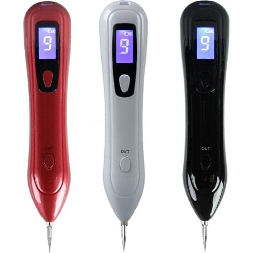 Laser Plasma Pen Freckle Remover Machine USB LCD Mole Removal Dark Spot Remover Skin Wart Tag Tattoo Remaval Tool Beauty Machine