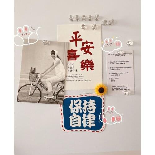 Brief Photo Magnetic Nail Fridge Magnet Message Refrigerator Magnets Transparency Home Decorate Sticker Practical Small Stickers