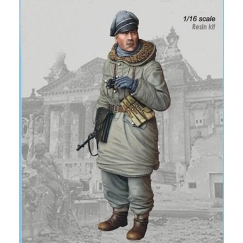 1/16 Scale Unpainted Resin Figure officer collection figure