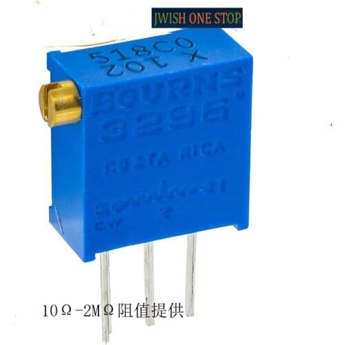 3296X-102LF Multi-Turn Trimmer Potentiometer, Precision Fine-Tuning