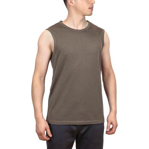 Men’s Classic Sleeveless vest 100% Pure superfine merino wool Pullover soft next to skin comfortable out door