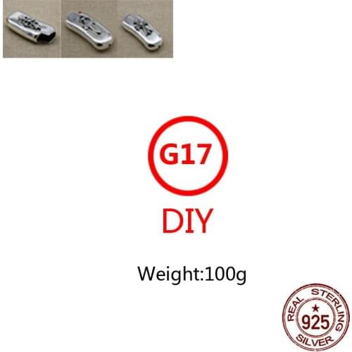 G17 Sterling silver s925 holy sword cross personality creative personality trendy male domineering inflatable lighter shell